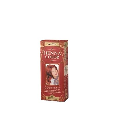 Краска для волос Henna Color 10 Гранат 75мл, Venita
Краска для волос Henna Color 10 Гранат 75мл, Venita