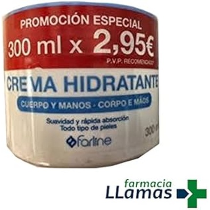 Увлажняющий крем для тела и рук 300мл Farline
Увлажняющий крем для тела и рук 300мл Farline