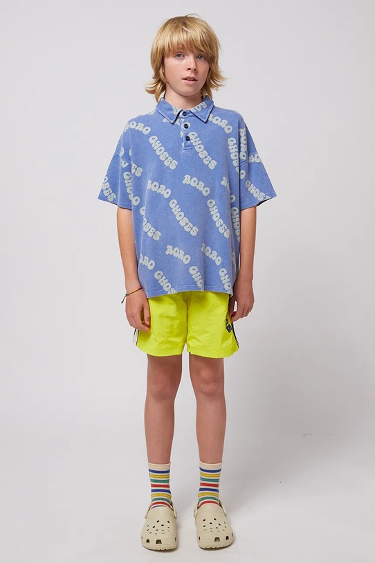 Детская хлопковая футболка Wavy Bobo Choses, синий
Детская хлопковая футболка Wavy Bobo Choses, синий