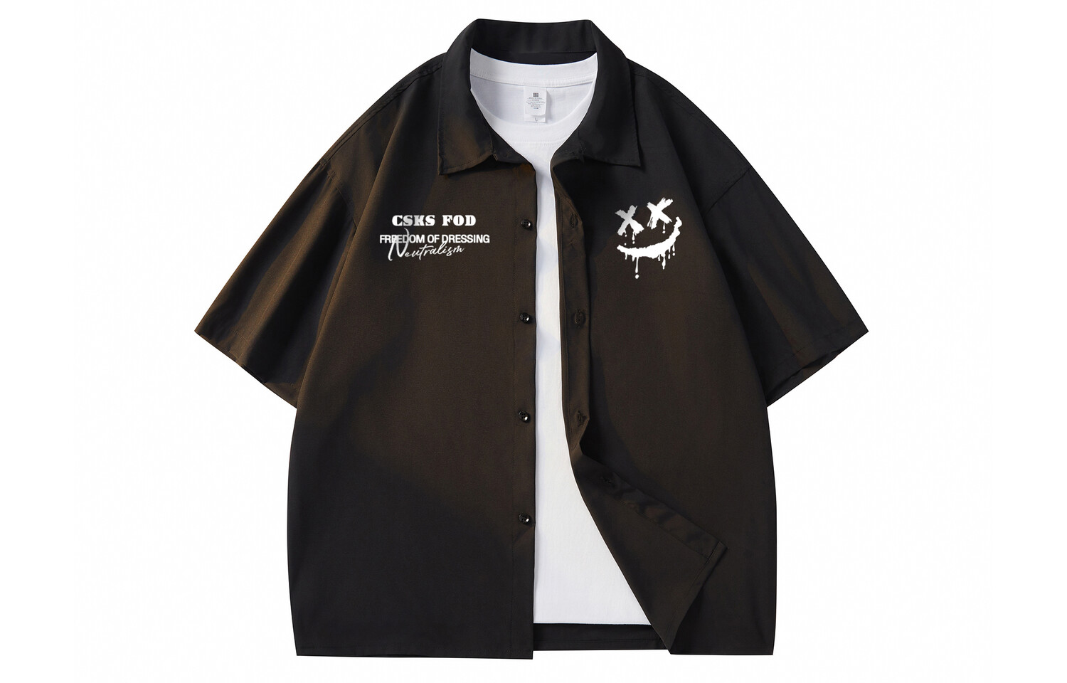 Рубашка унисекс CSKS, Белый
Рубашка унисекс CSKS, Белый