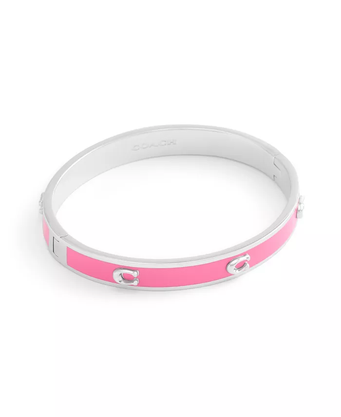 Браслет-браслет Signature C Enamel COACH, розовый
Браслет-браслет Signature C Enamel COACH, розовый