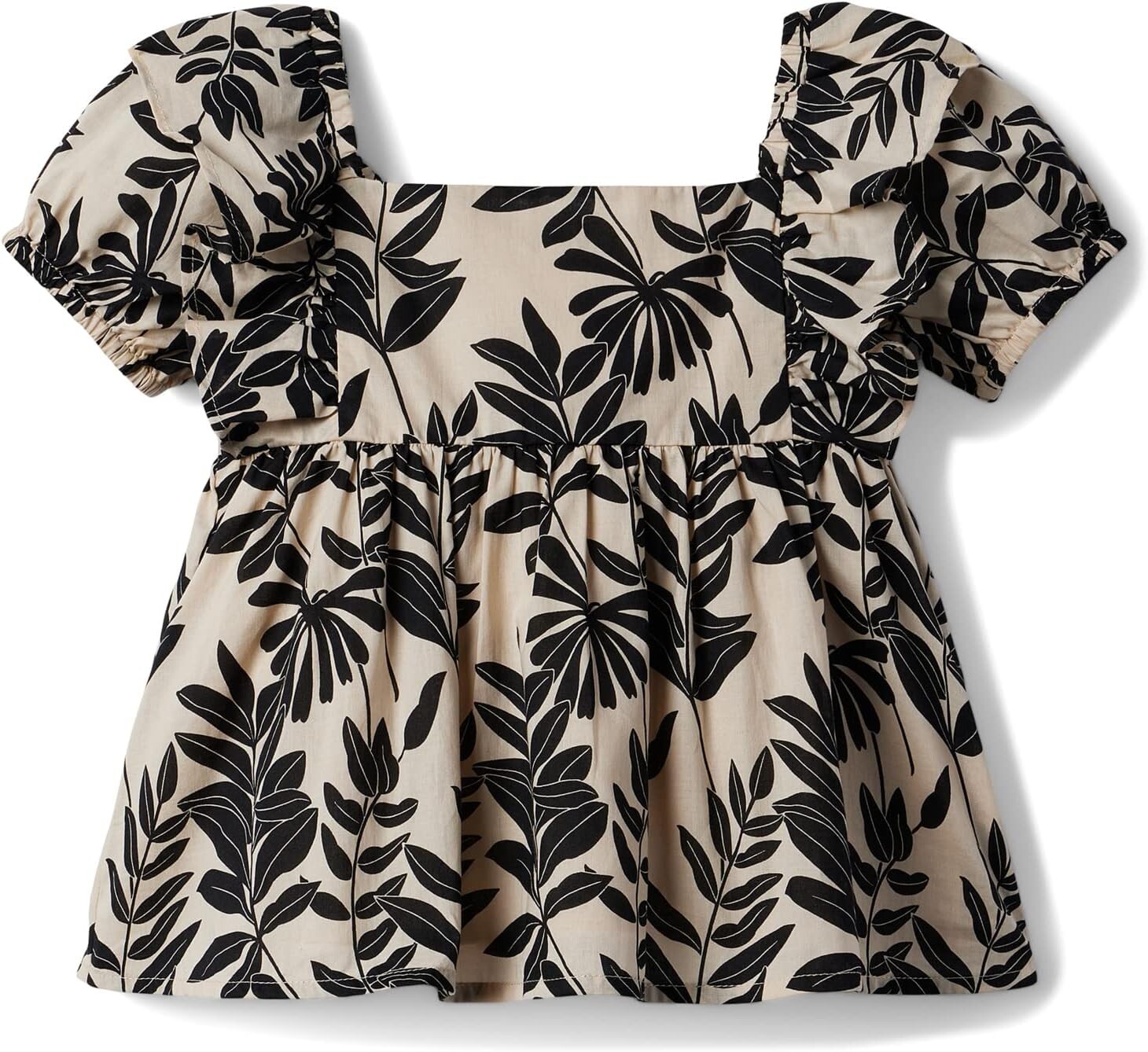 Топ Janie and Jack Palm Floral Puff Sleeve Top, цвет Marshmallow Fluff Palm Floral
Топ Janie and Jack Palm Floral Puff Sleeve Top, цвет Marshmallow Fluff Palm Floral