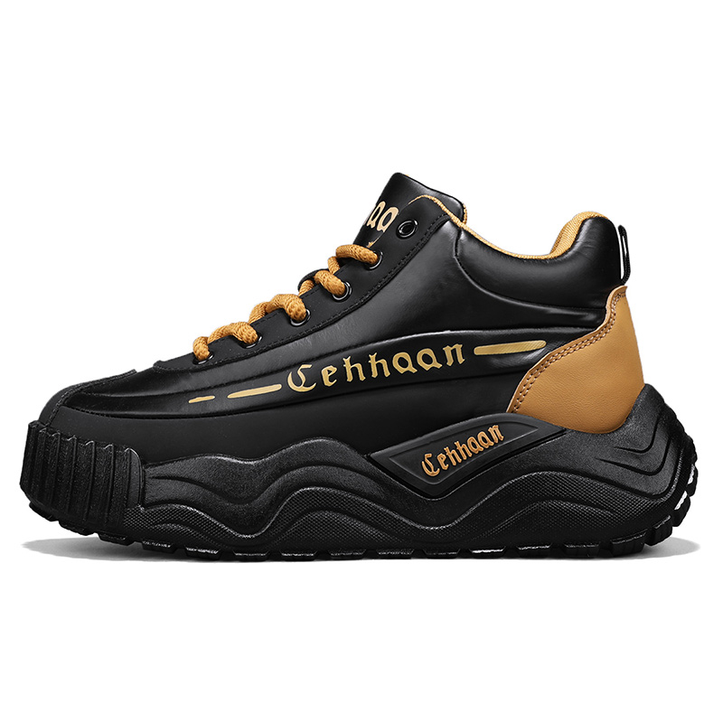 Нескользящие износостойкие повседневные туфли средней высоты для мужчин Shiozawa, Black
Нескользящие износостойкие повседневные туфли средней высоты для мужчин Shiozawa, Black