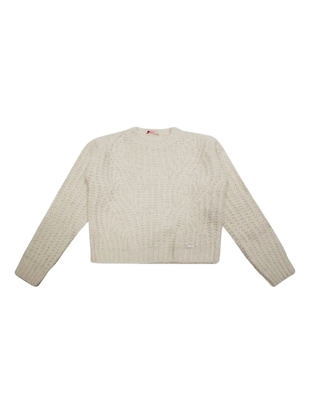 Свитер с круглым вырезом Liu Jo Kids, бежевый
Свитер с круглым вырезом Liu Jo Kids, бежевый