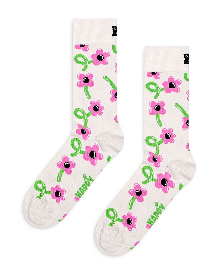 Happy Socks Носки с воздушными шарами и цветами, белый
Happy Socks Носки с воздушными шарами и цветами, белый
