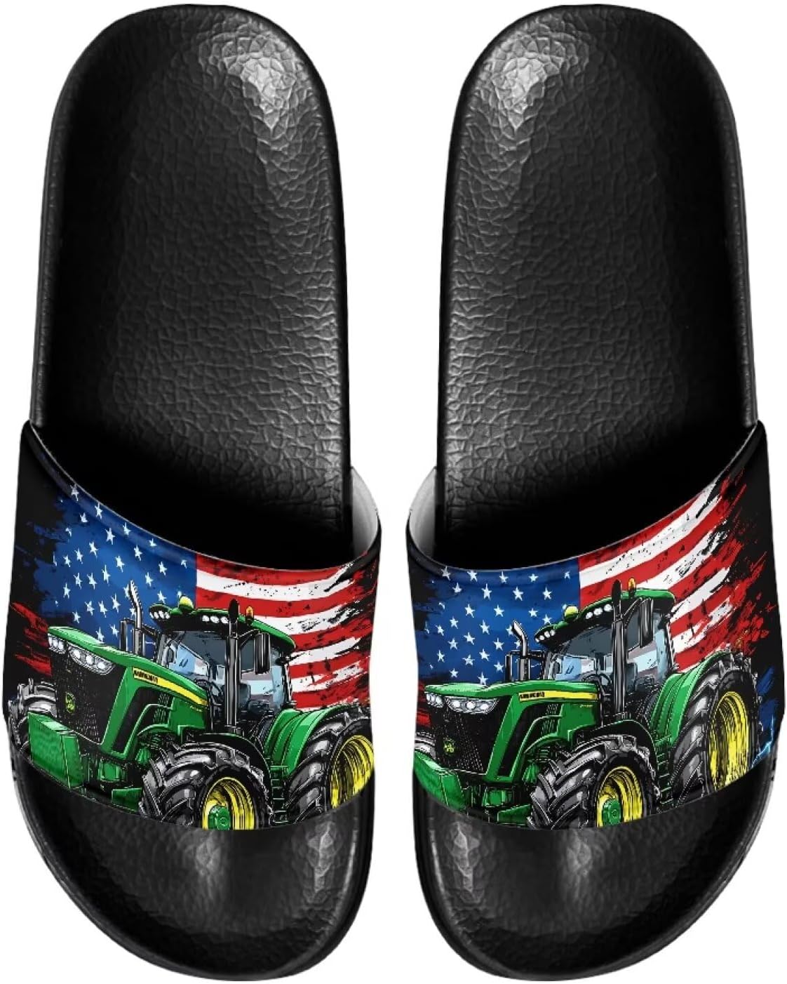 Сланцы для мужчин с нескользящей подошвой, открытый носок, легкие в уходе, комфортная посадка, для пляжа и повседневной ходьбы Ocwfudsx, Flag Tractor
Сланцы для мужчин с нескользящей подошвой, открытый носок, легкие в уходе, комфортная посадка, для пляжа и повседневной ходьбы Ocwfudsx, Flag Tractor