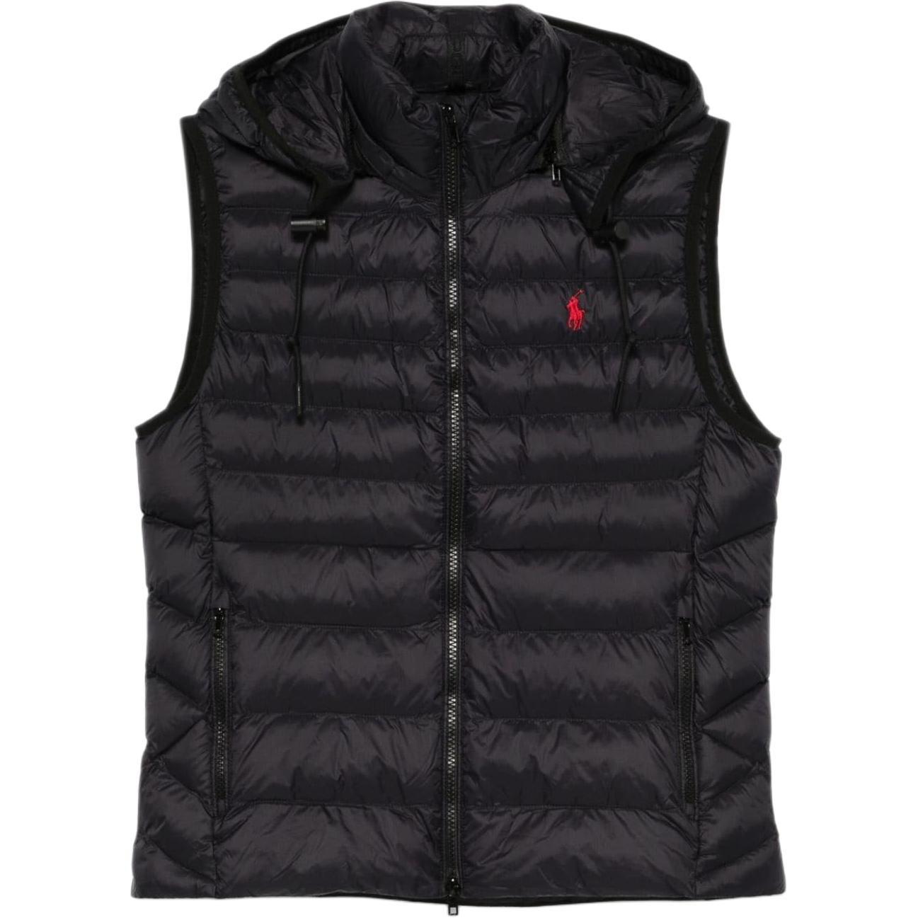 Polo Ralph Lauren Стёганый безрукавный жилет, Black
Polo Ralph Lauren Стёганый безрукавный жилет, Black