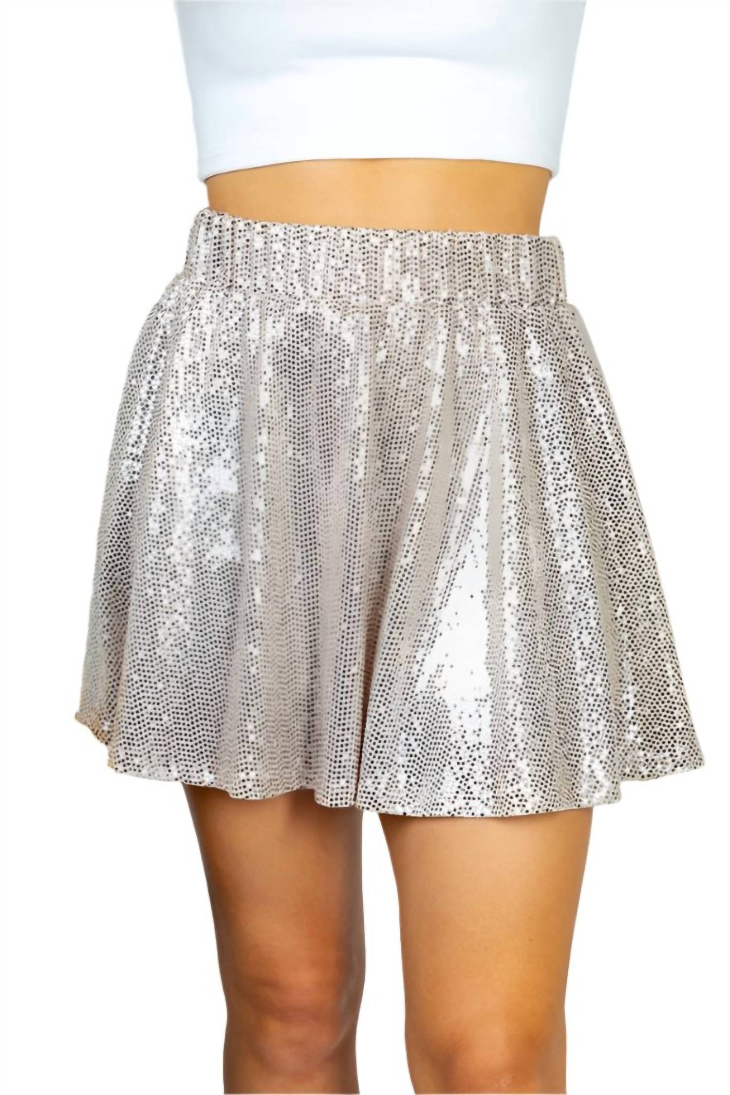 Юбка-шорты с пайетками в золоте White Birch, золотой
Юбка-шорты с пайетками в золоте White Birch, золотой