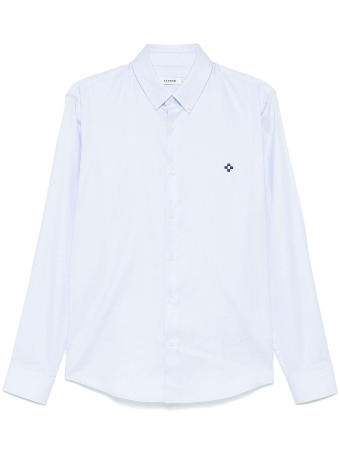 SANDRO рубашка с вышитым логотипом, синий
SANDRO рубашка с вышитым логотипом, синий