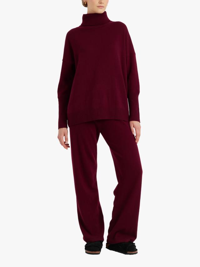 расслабленный поло свитер из чистого кашемира Chinti & Parker, Claret
расслабленный поло свитер из чистого кашемира Chinti & Parker, Claret