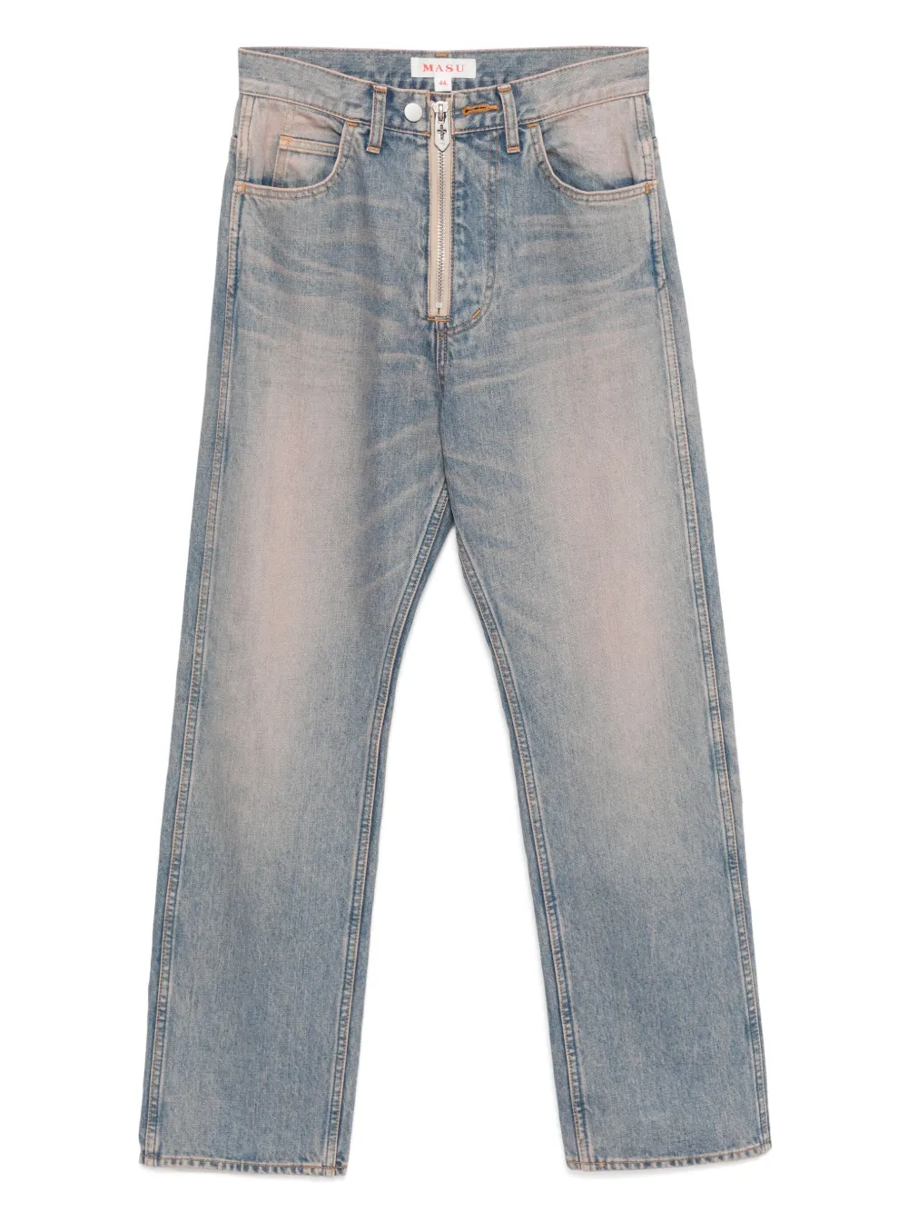 Джинсы Masu Boy прямого кроя, синий 
Джинсы Masu Boy прямого кроя, синий