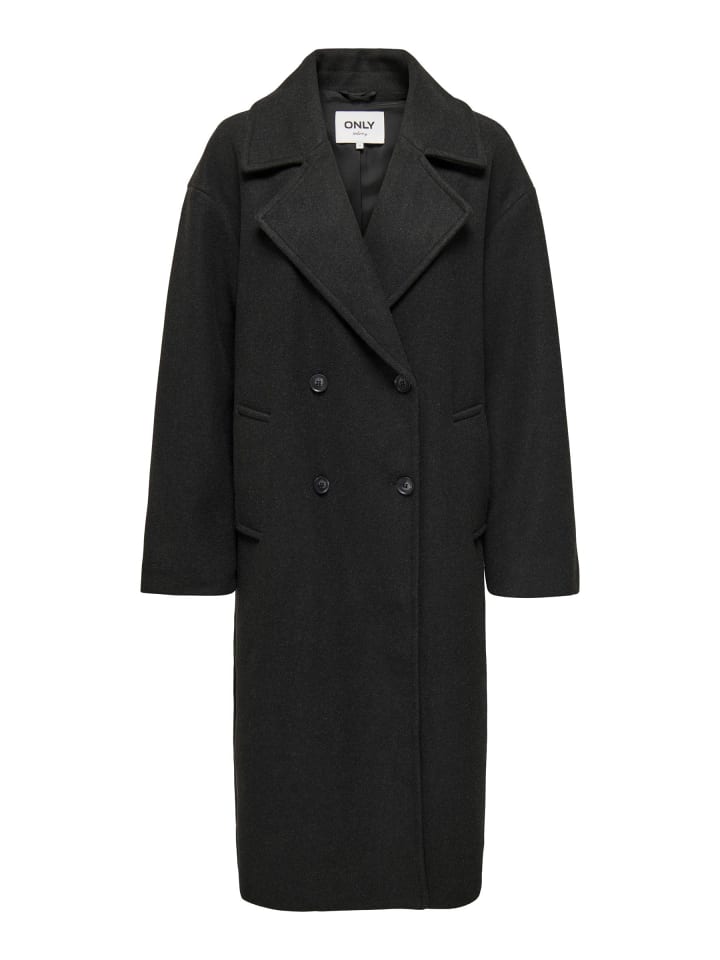 Зимнее пальто ONLY, темно-серый меланж
Зимнее пальто ONLY, темно-серый меланж