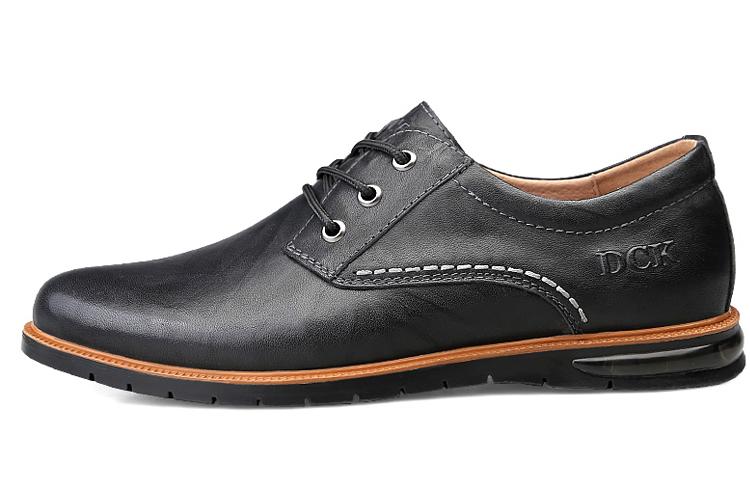 Повседневные кожаные туфли мужские низкие черные/коричневые DCK
Повседневные кожаные туфли мужские низкие черные/коричневые DCK