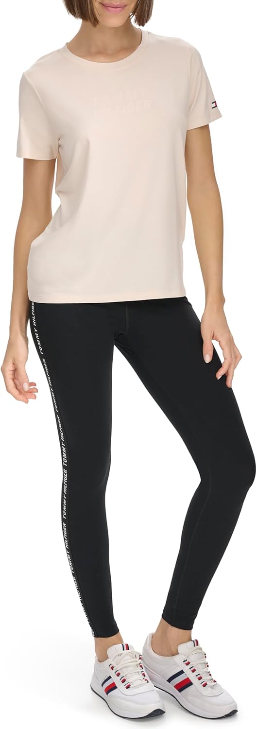 Женская футболка с короткими рукавами и монохромным логотипом Tommy Hilfiger, Pebble, Серебристый, Женская футболка с короткими рукавами и монохромным логотипом Tommy Hilfiger, Pebble
Женская футболка с короткими рукавами и монохромным логотипом Tommy Hilfiger, Pebble, Серебристый, Женская футболка с короткими рукавами и монохромным логотипом Tommy Hilfiger, Pebble