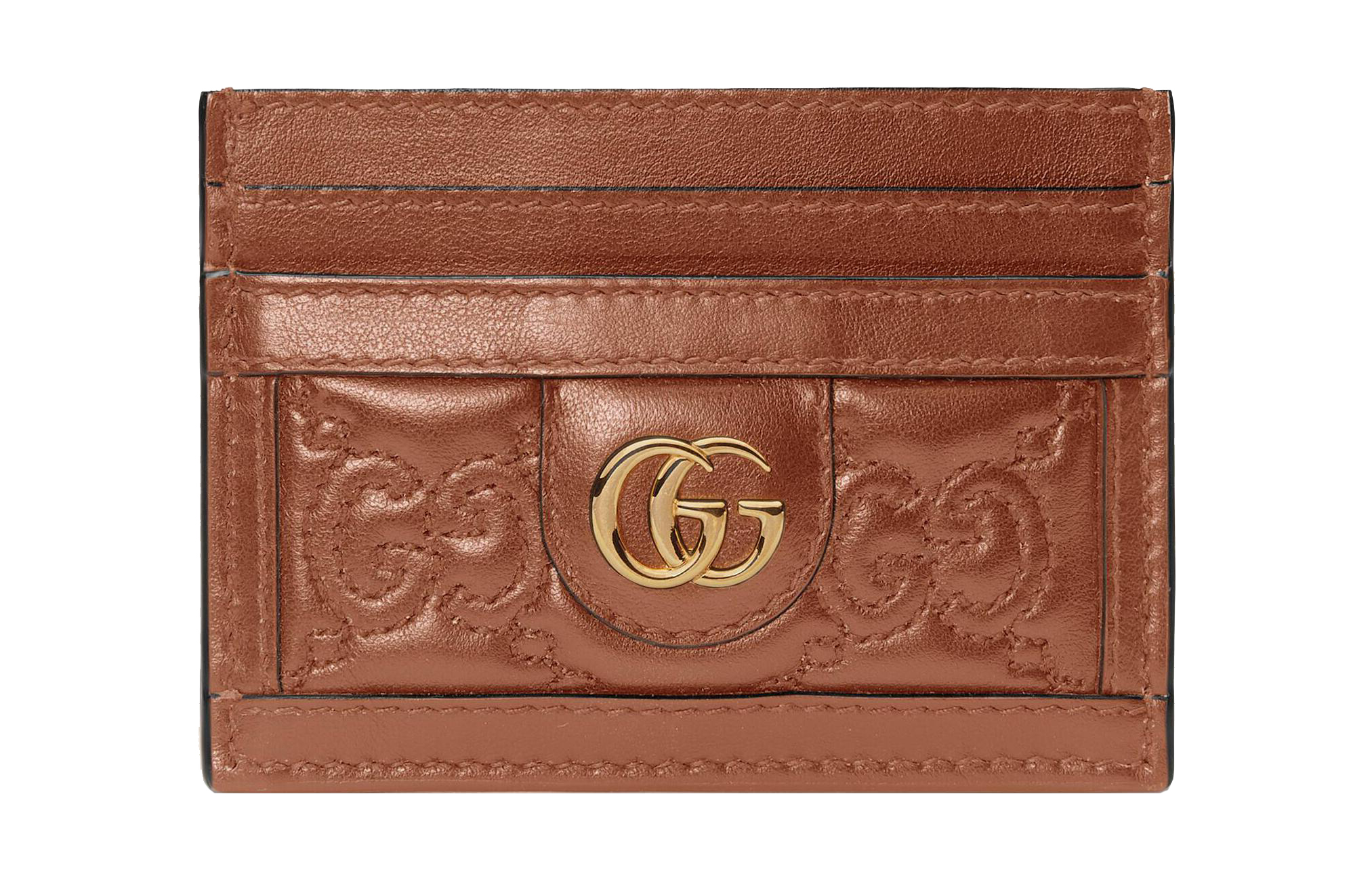 GUCCI Женский клатч-держатель для карт GG Matelassé из кожи, маленький, светло-коричневый
GUCCI Женский клатч-держатель для карт GG Matelassé из кожи, маленький, светло-коричневый