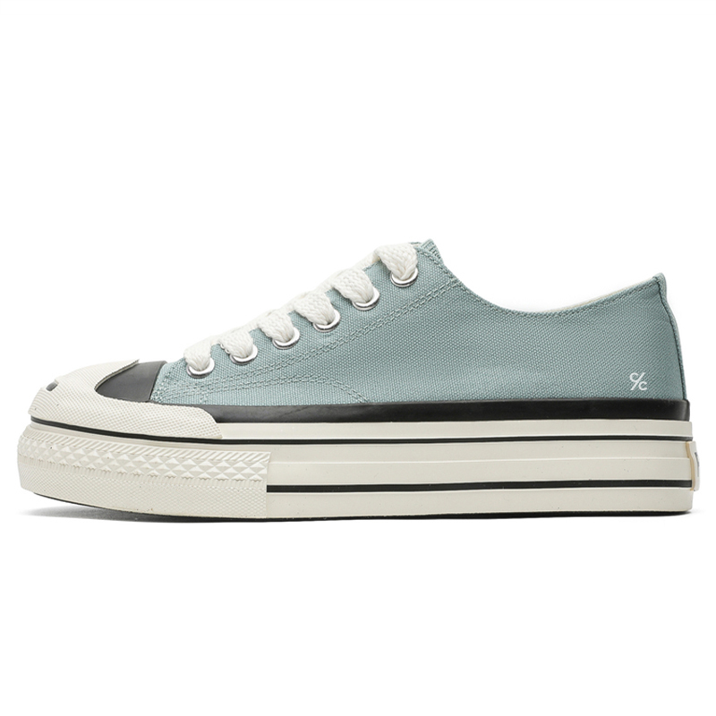 Colorful Creations Износостойкие дышащие легкие мужские скейтерские кеды лоу-топ дымчато-голубые, цвет Smoke Blue 
Colorful Creations Износостойкие дышащие легкие мужские скейтерские кеды лоу-топ дымчато-голубые, цвет Smoke Blue