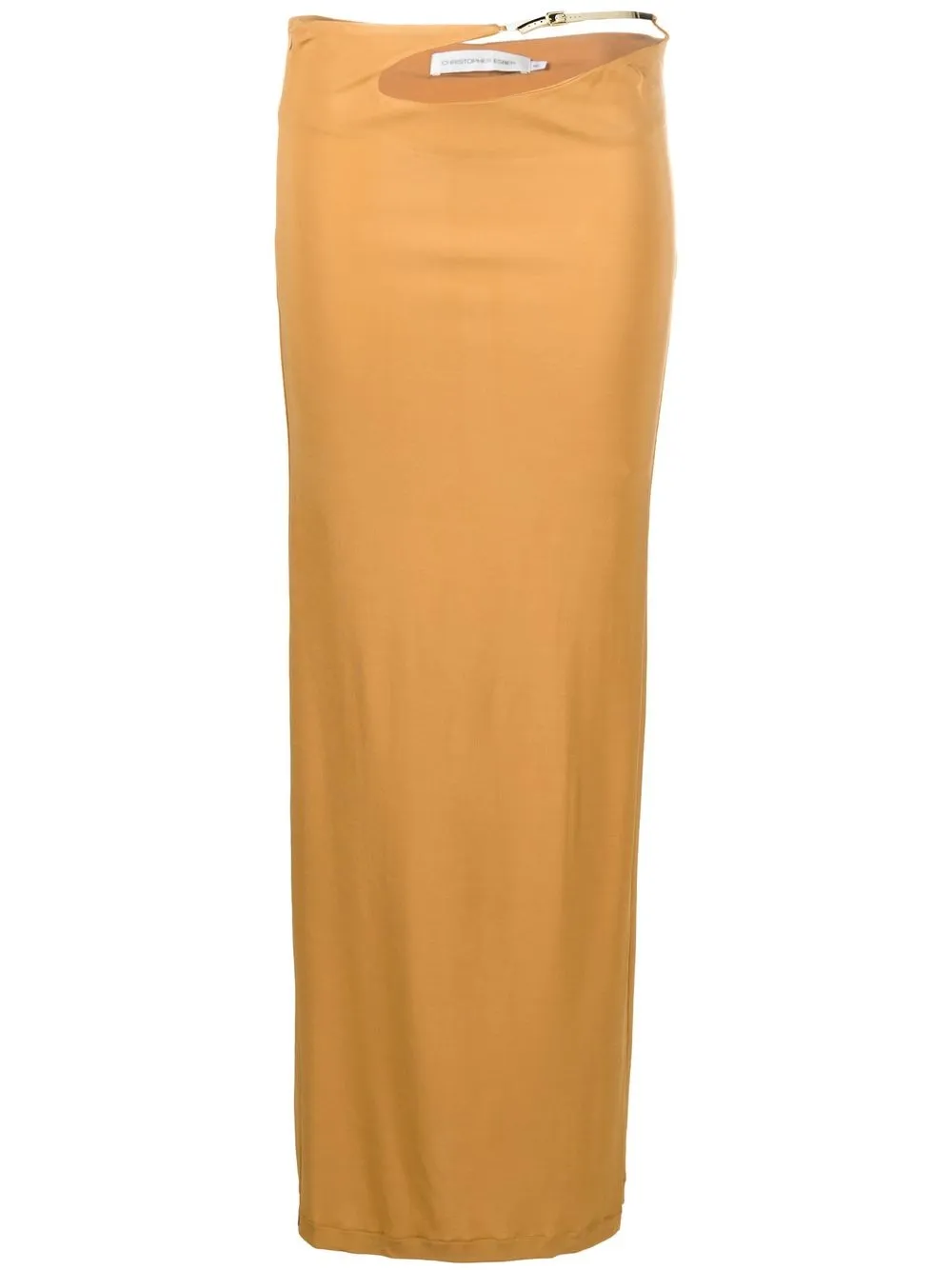 Длинная юбка асимметричного кроя Christopher Esber, нейтральный
Длинная юбка асимметричного кроя Christopher Esber, нейтральный