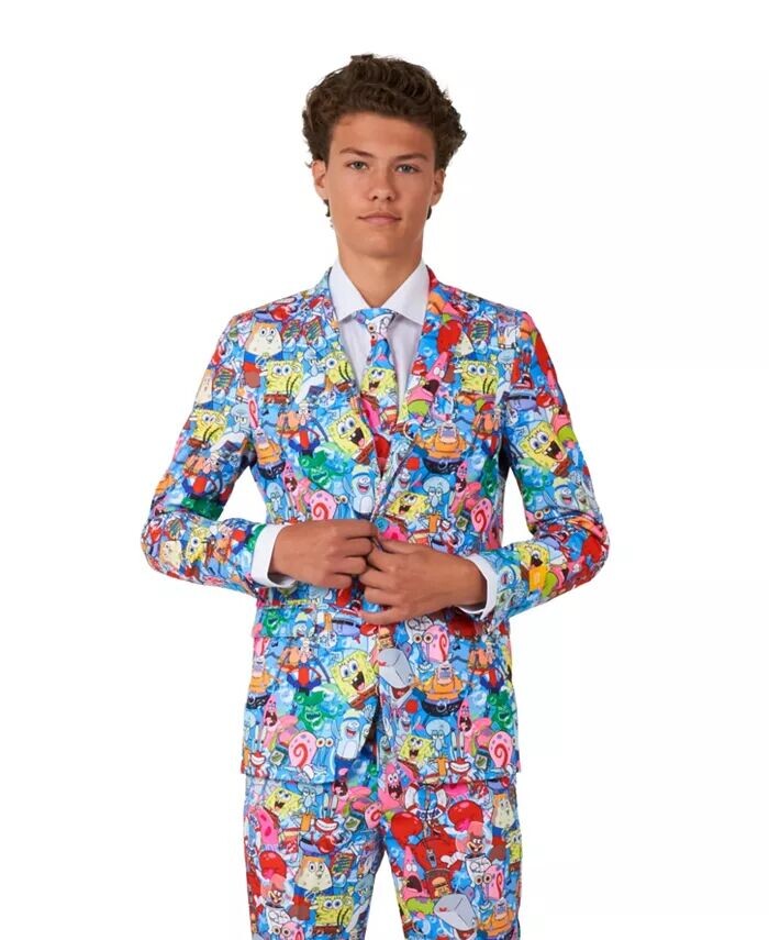 Комплект костюма приталенного кроя Big Boys Sponge Bob Frenzy Opposuits, мультиколор
Комплект костюма приталенного кроя Big Boys Sponge Bob Frenzy Opposuits, мультиколор