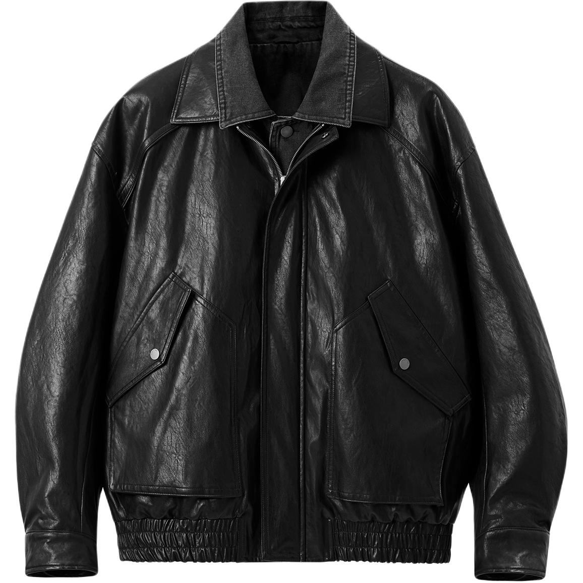 Clot Пуховая куртка унисекс, черные, с отворотами, средней высоты
Clot Пуховая куртка унисекс, черные, с отворотами, средней высоты