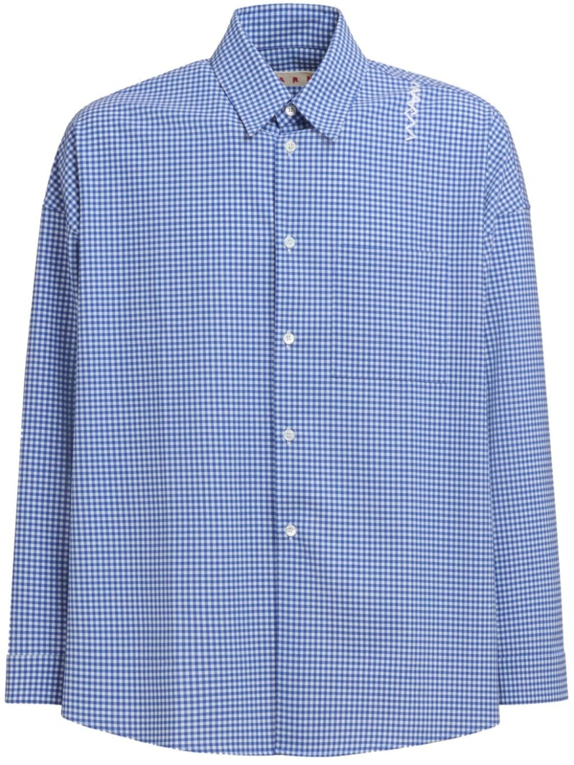 Marni рубашка в клетку, синий
Marni рубашка в клетку, синий