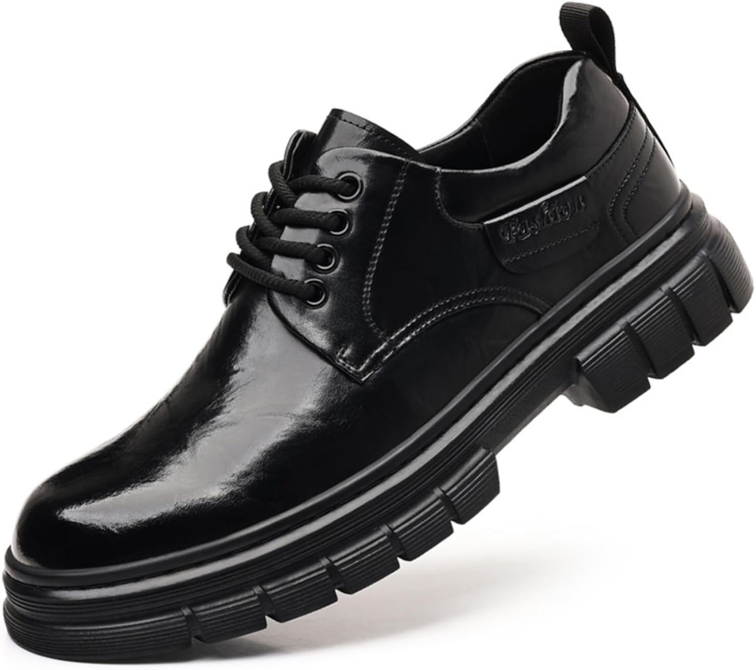 Мужские винтажные кожаные туфли-оксфорды на шнуровке с платформой, черные, с круглым носком, мягкой резиновой подошвой, противоскользящие, водонепроницаемые, деловые формальные дерби Kpdwfms
Мужские винтажные кожаные туфли-оксфорды на шнуровке с платформой, черные, с круглым носком, мягкой резиновой подошвой, противоскользящие, водонепроницаемые, деловые формальные дерби Kpdwfms