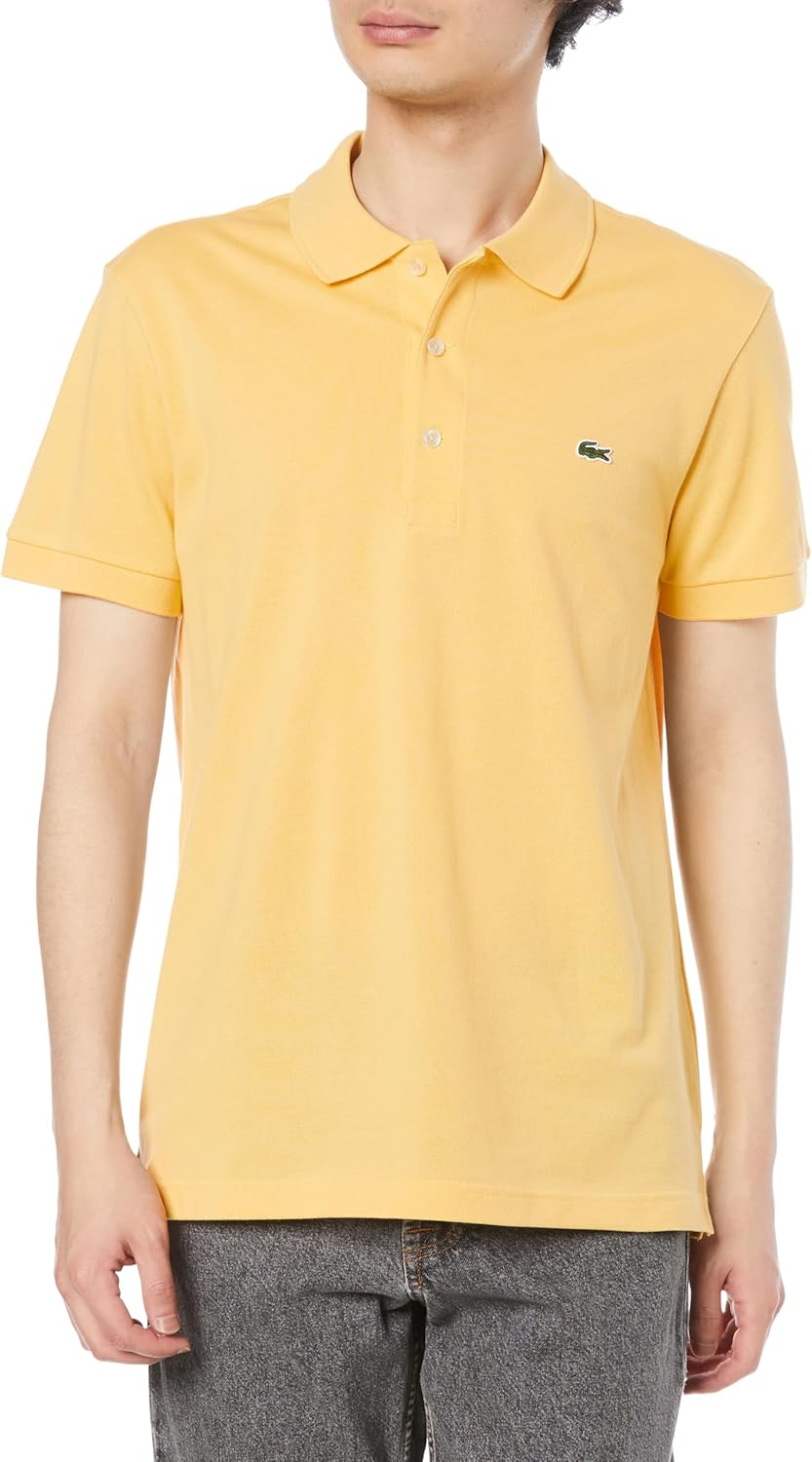 Официальная мужская поло-рубашка LACOSTE приталенного кроя, однотонная (с коротким рукавом), кремовый
Официальная мужская поло-рубашка LACOSTE приталенного кроя, однотонная (с коротким рукавом), кремовый