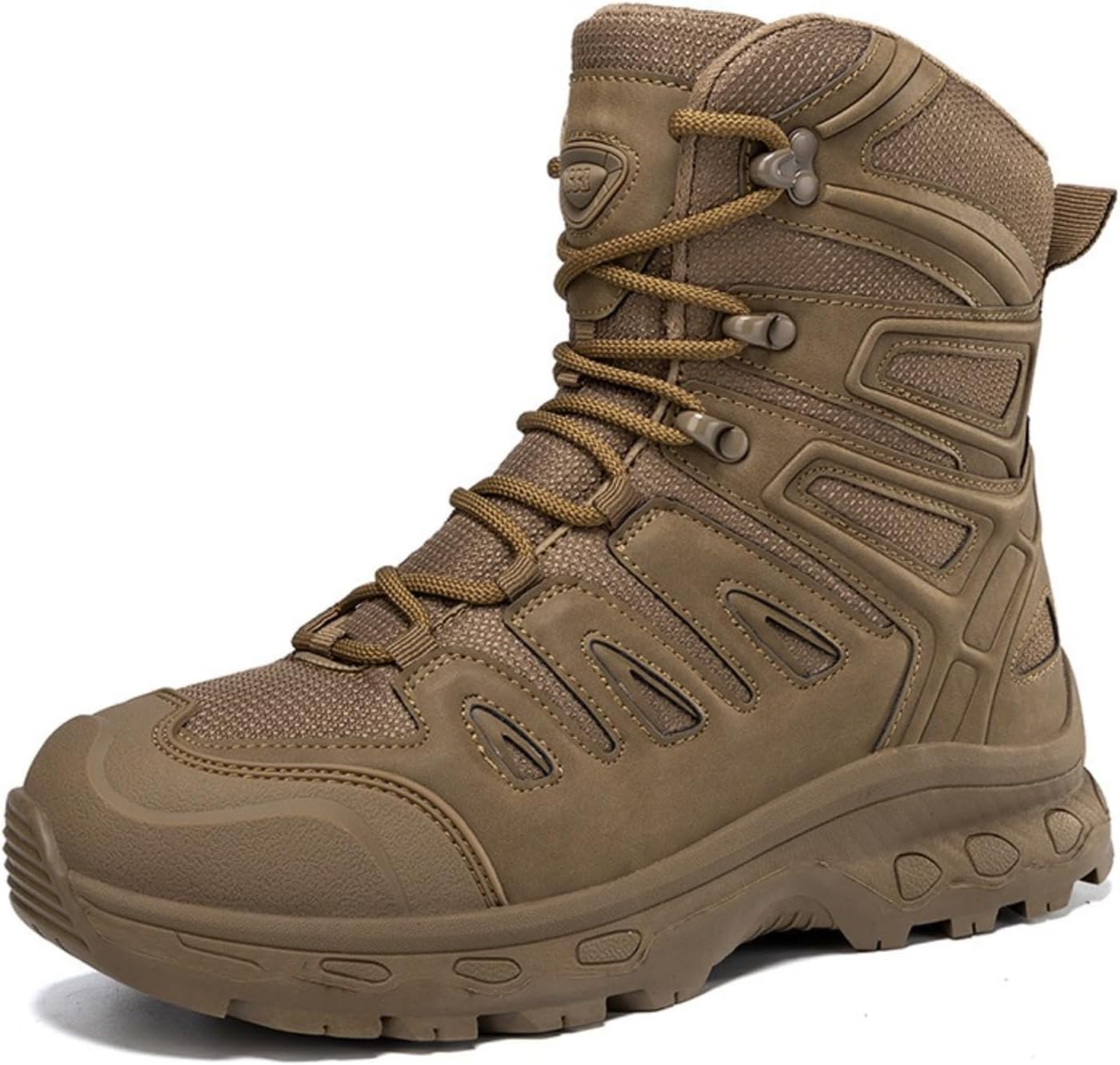 Мужские тактические военные ботинки QKLMWES из прочной кожи с дышащей сеткой, шнуровкой, высокие до щиколотки, с дышащей стелькой, нескользящей резиновой подошвой, для активного отдыха, зимнего похода и тренировок на снегу, бежевый
Мужские тактические военные ботинки QKLMWES из прочной кожи с дышащей сеткой, шнуровкой, высокие до щиколотки, с дышащей стелькой, нескользящей резиновой подошвой, для активного отдыха, зимнего похода и тренировок на снегу, бежевый