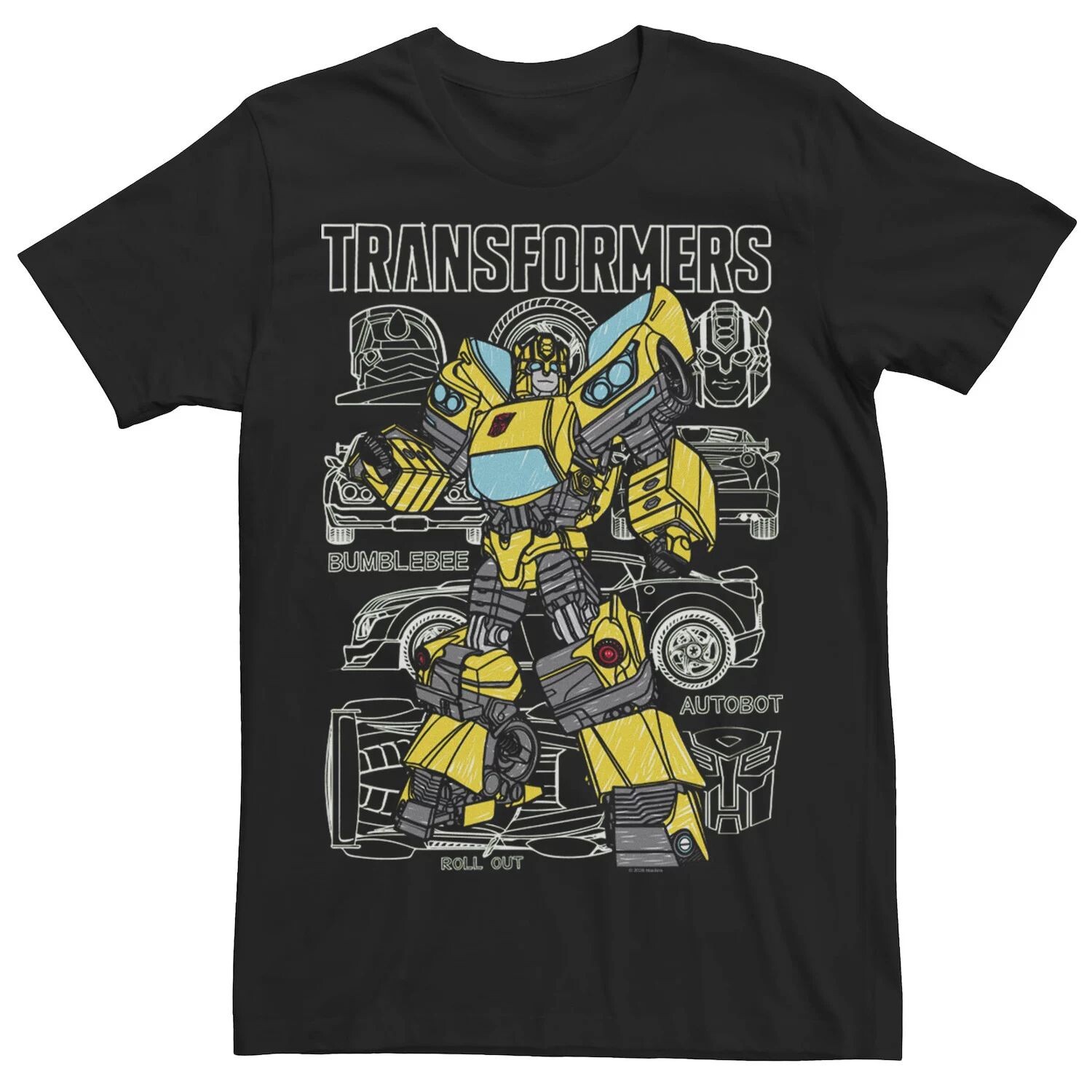 Мужская футболка с рисунком Трансформеры Bumblebee Doodle Licensed Character
Мужская футболка с рисунком Трансформеры Bumblebee Doodle Licensed Character