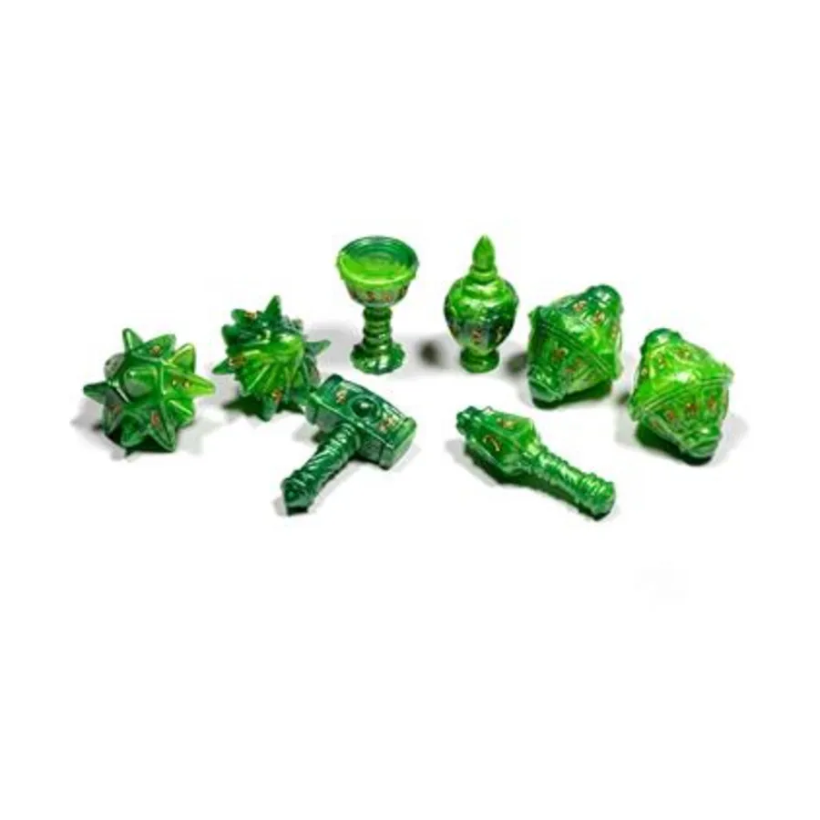 Полиэтиленовый набор клирика — зеленый веридиан (8), Polyhero Dice - Cleric (Tabletop Tycoon)
Полиэтиленовый набор клирика — зеленый веридиан (8), Polyhero Dice - Cleric (Tabletop Tycoon)