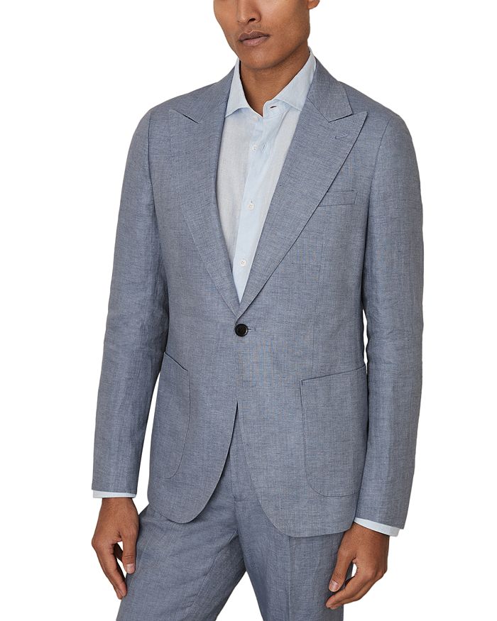 Льняной приталенный пиджак с острыми лацканами REISS, синий
Льняной приталенный пиджак с острыми лацканами REISS, синий