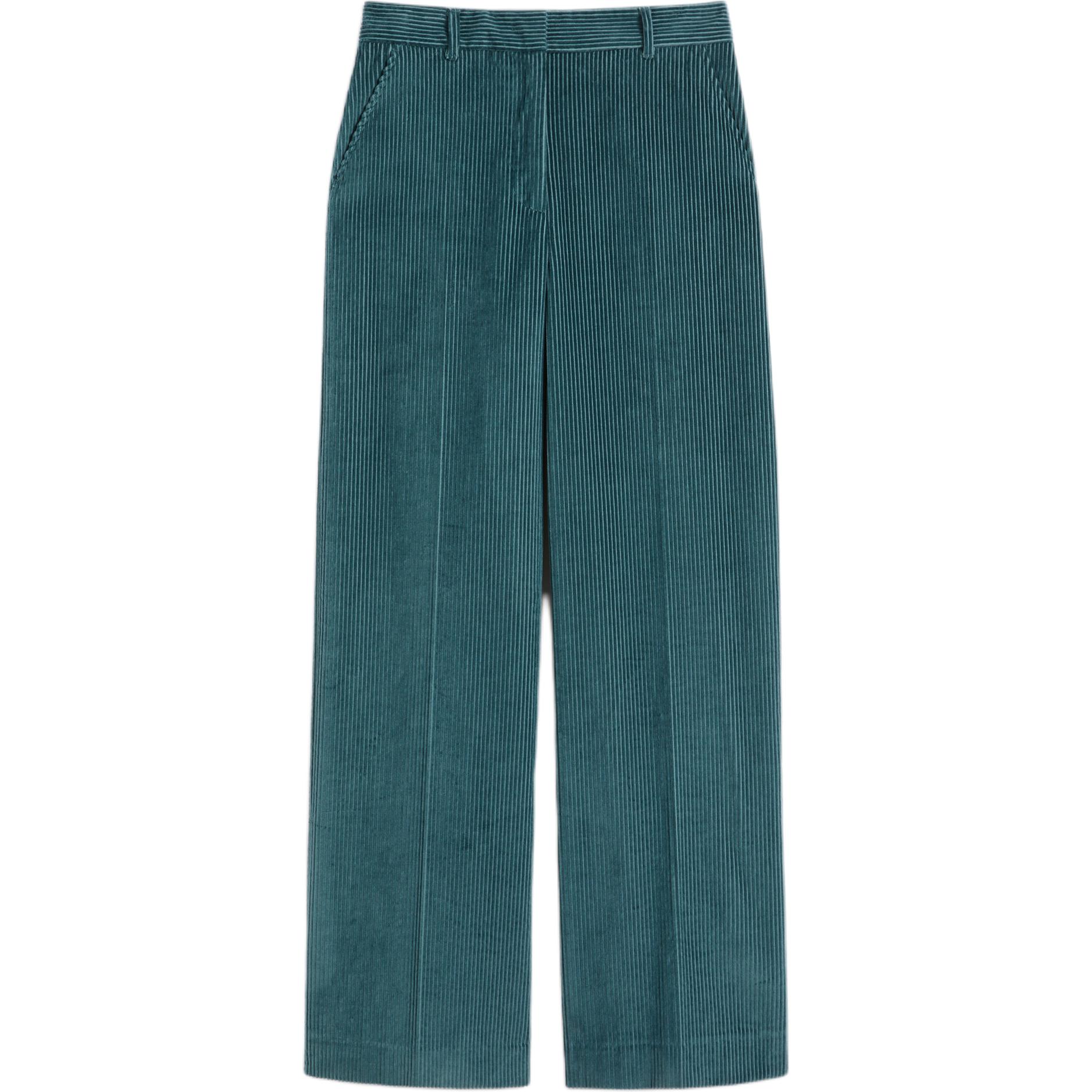 Хлопковые брюки из вельвета WEEKEND MaxMara, teal
Хлопковые брюки из вельвета WEEKEND MaxMara, teal