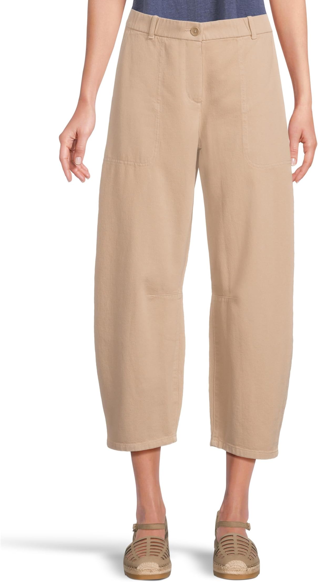 Брюки Eileen Fisher Garment Dyed Utility Cotton Petite Ankle Barrel Pant With Pockets, Wheat
Брюки Eileen Fisher Garment Dyed Utility Cotton Petite Ankle Barrel Pant With Pockets, Wheat