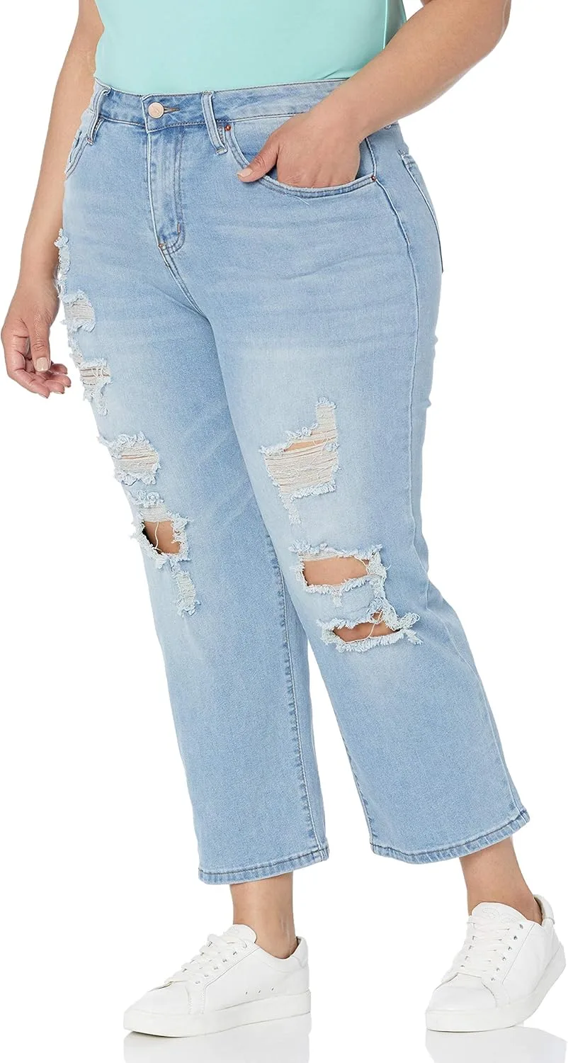 Кроп-джинсы прямого кроя Dollhouse
Кроп-джинсы прямого кроя Dollhouse