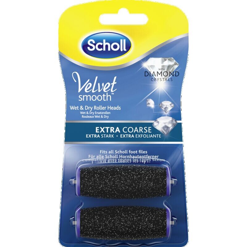 Бархатные гладкие сменные ролики для влажной и сухой уборки, особо прочные с алмазными частицами Scholl, 2 шт. 
Бархатные гладкие сменные ролики для влажной и сухой уборки, особо прочные с алмазными частицами Scholl, 2 шт.