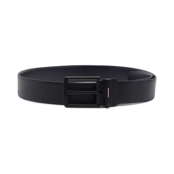 Кожаный ремень Oliver Tommy Hilfiger, синий 
Кожаный ремень Oliver Tommy Hilfiger, синий