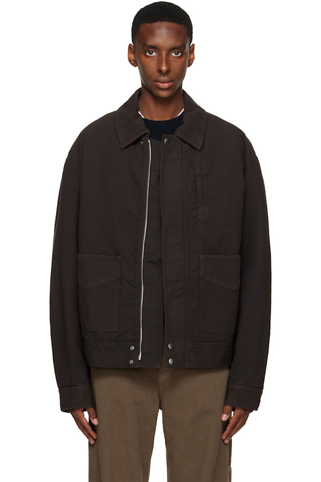 Dries Van Noten Коричневая утепленная куртка
Dries Van Noten Коричневая утепленная куртка