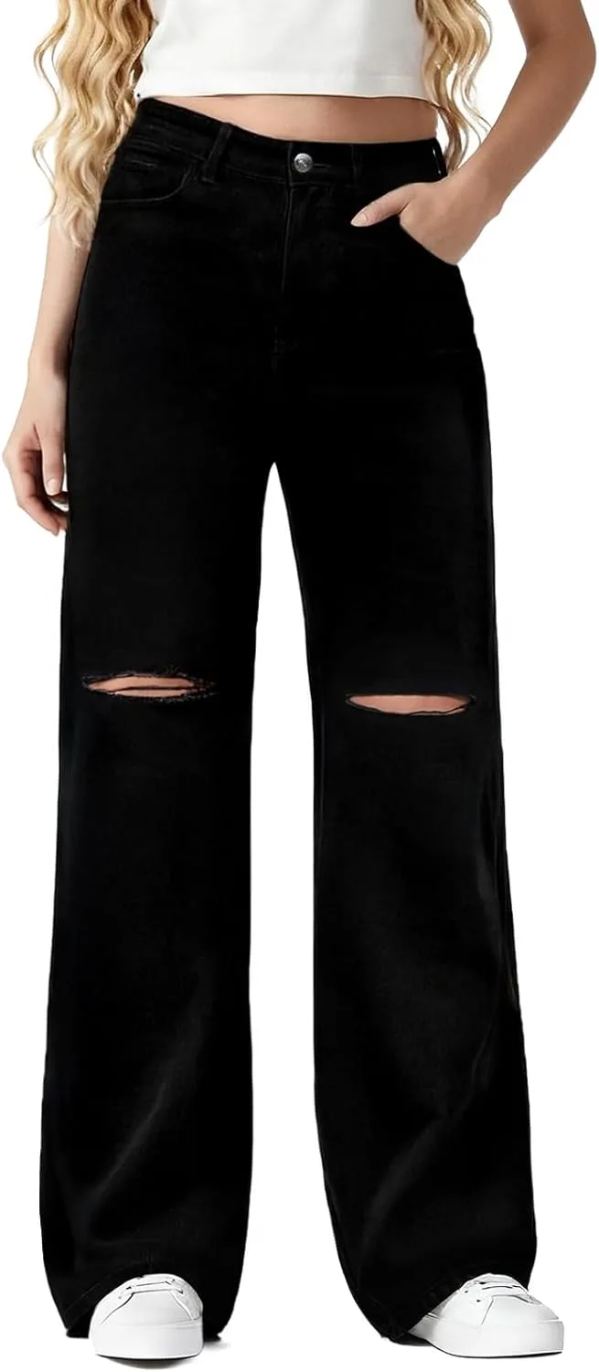 Женские джинсы прямые широкие high waisted distressed baggy LBDLONGBIDA
Женские джинсы прямые широкие high waisted distressed baggy LBDLONGBIDA