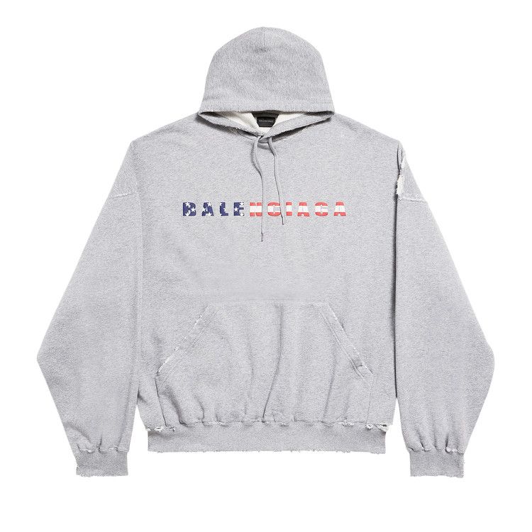 Худи Balenciaga International Hoodie, Heather Grey
Худи Balenciaga International Hoodie, Heather Grey