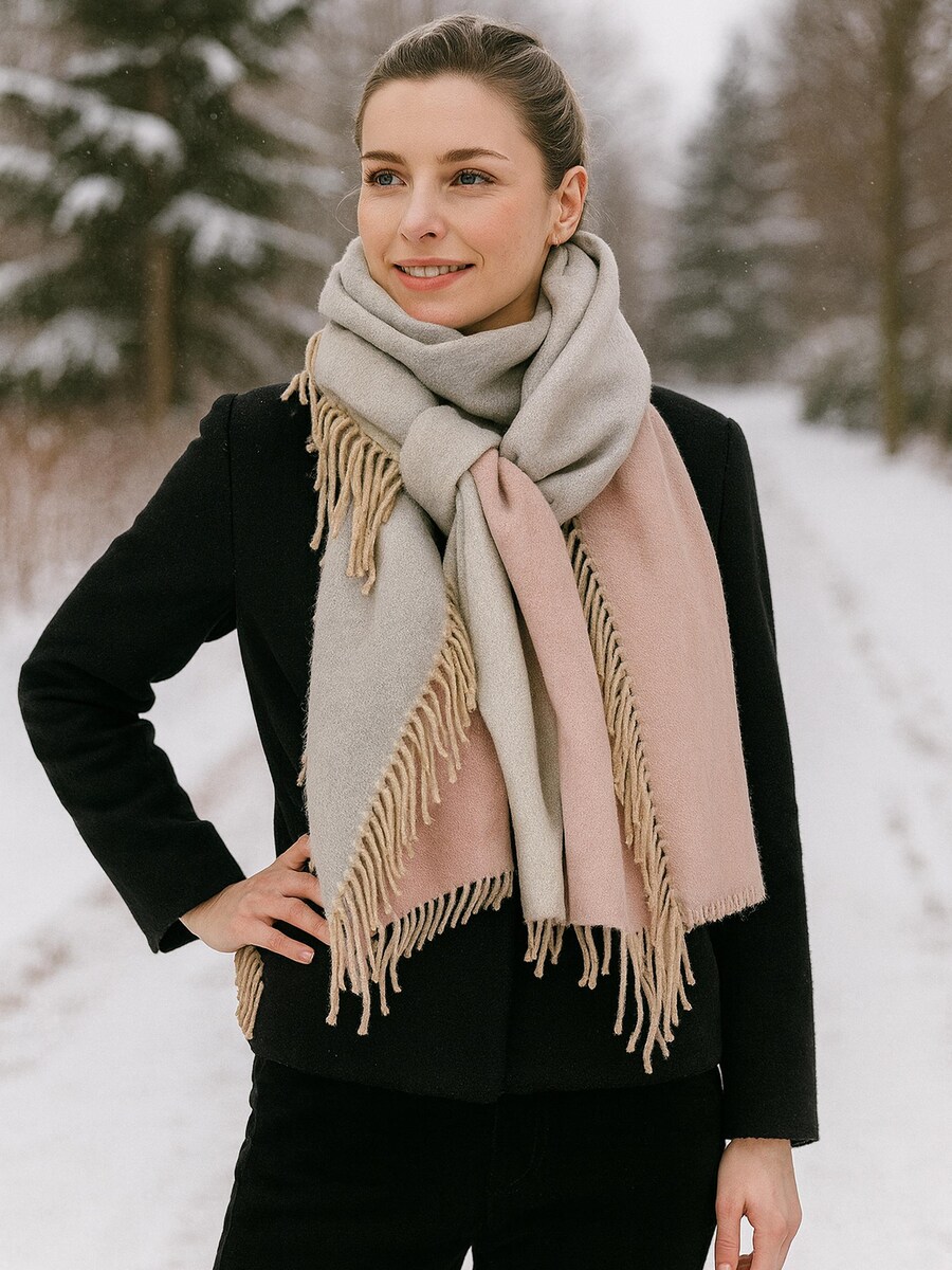 Шарф COLLEZIONE ALESSANDRO Wendeschal, светло-розовый
Шарф COLLEZIONE ALESSANDRO Wendeschal, светло-розовый