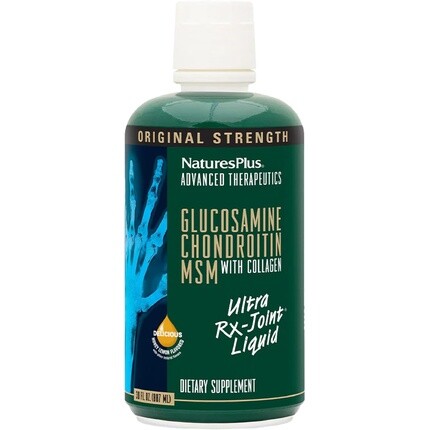 NaturesPlus Ultra Rx-Joint Liquid Honey Lemon 30 жидких унций поддерживает здоровую функцию суставов с глюкозамином, хондроитином, МСМ, без глютена, 30 порций Nature's Plus
NaturesPlus Ultra Rx-Joint Liquid Honey Lemon 30 жидких унций поддерживает здоровую функцию суставов с глюкозамином, хондроитином, МСМ, без глютена, 30 порций Nature's Plus