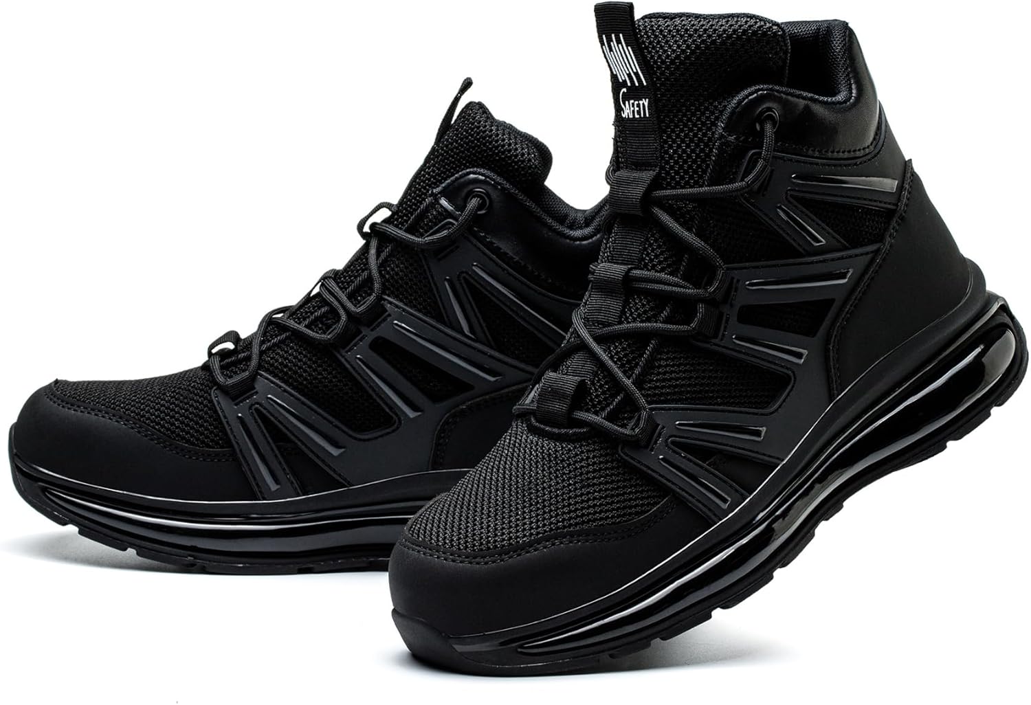 Мужские и женские кроссовки SYLPHID с стальным носком, защитная обувь, высокие ботинки с амортизирующей подошвой, легкие, дышащие, проколоустойчивые, черный
Мужские и женские кроссовки SYLPHID с стальным носком, защитная обувь, высокие ботинки с амортизирующей подошвой, легкие, дышащие, проколоустойчивые, черный
