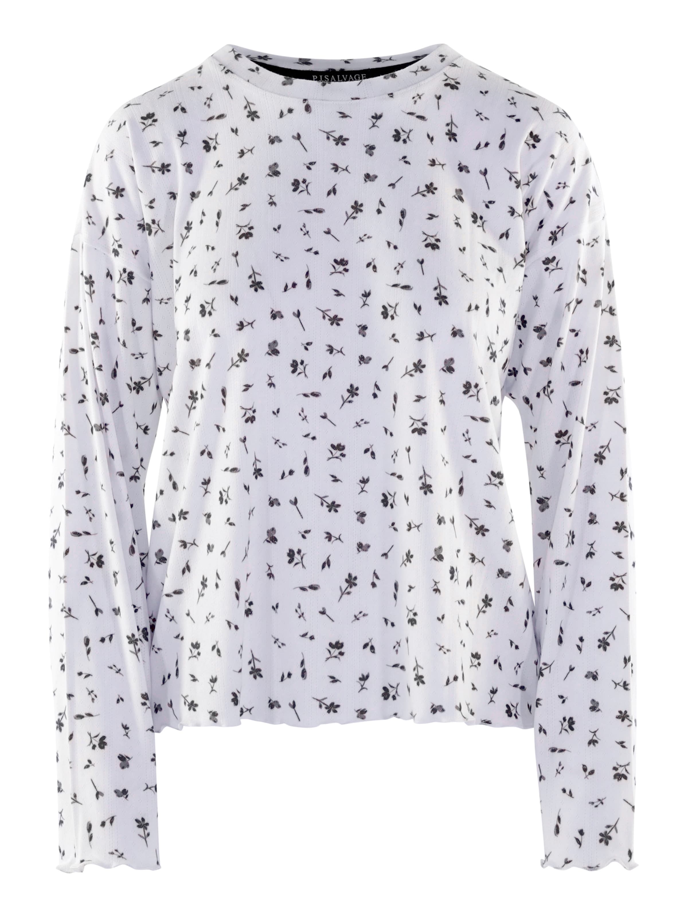 PJ Salvage Пижамная рубашка 'Around The Edges' в цвете Off White
PJ Salvage Пижамная рубашка 'Around The Edges' в цвете Off White