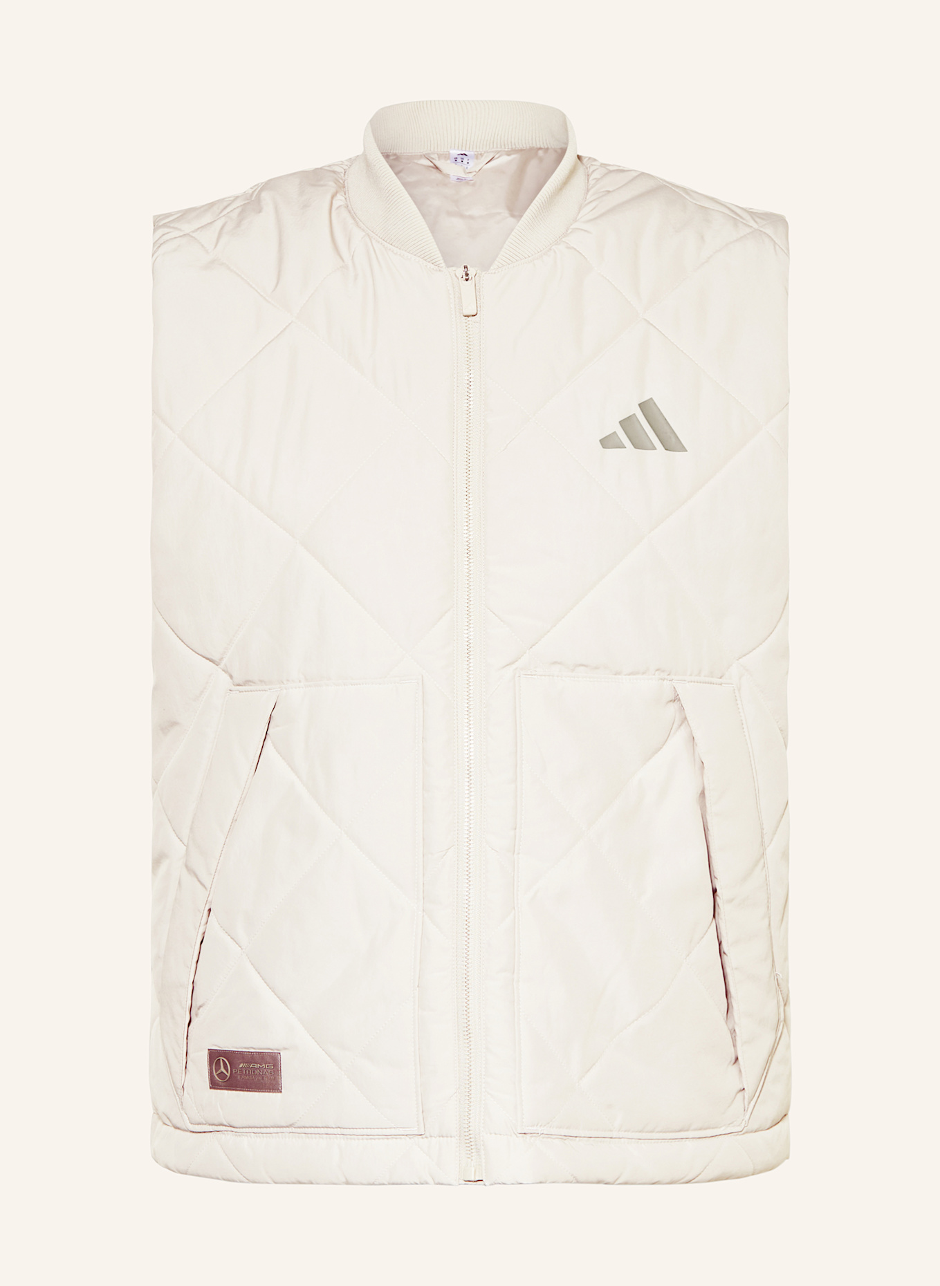 Стеганый жилет Mercedes - AMG Petronas Formula One Team Premium Adidas, бежевый
Стеганый жилет Mercedes - AMG Petronas Formula One Team Premium Adidas, бежевый