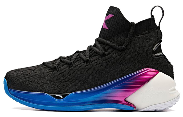 Баскетбольные кроссовки KT4 мужские высокие черные/белые/фиолетовые Anta
Баскетбольные кроссовки KT4 мужские высокие черные/белые/фиолетовые Anta