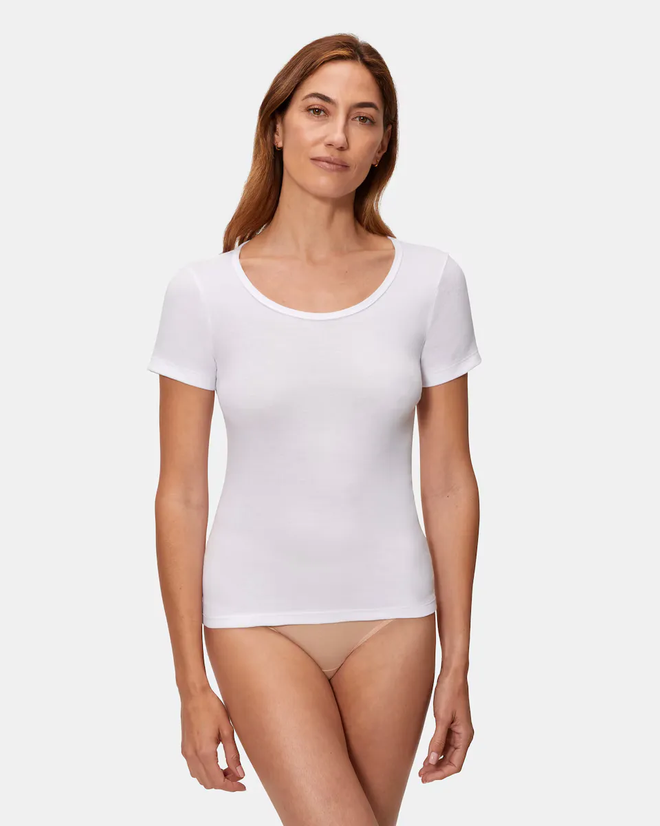 Женская майка с короткими рукавами без боковых швов Playtex, белый
Женская майка с короткими рукавами без боковых швов Playtex, белый