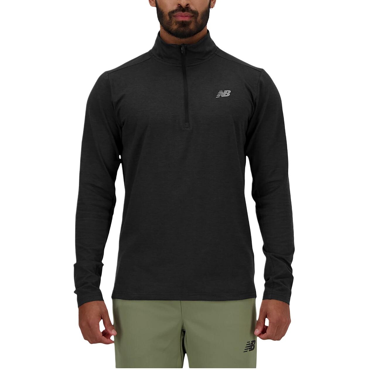 Рубашка мужская черная New Balance, черный
Рубашка мужская черная New Balance, черный