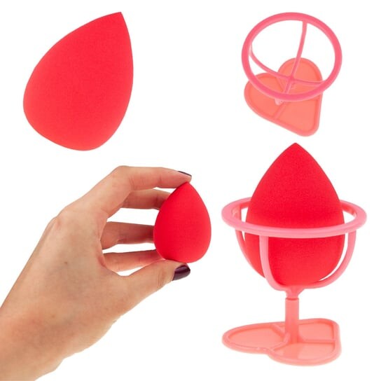 Набор губок для макияжа и подставки для спонжа для косметического блендера, inna
Набор губок для макияжа и подставки для спонжа для косметического блендера, inna