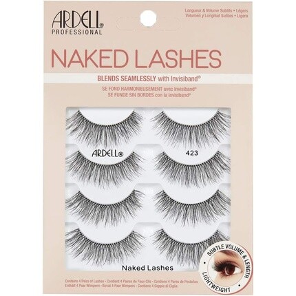 Ресницы Ardell Naked Lashes из натуральных волос, стиль 423 — набор из 4 шт.
Ресницы Ardell Naked Lashes из натуральных волос, стиль 423 — набор из 4 шт.
