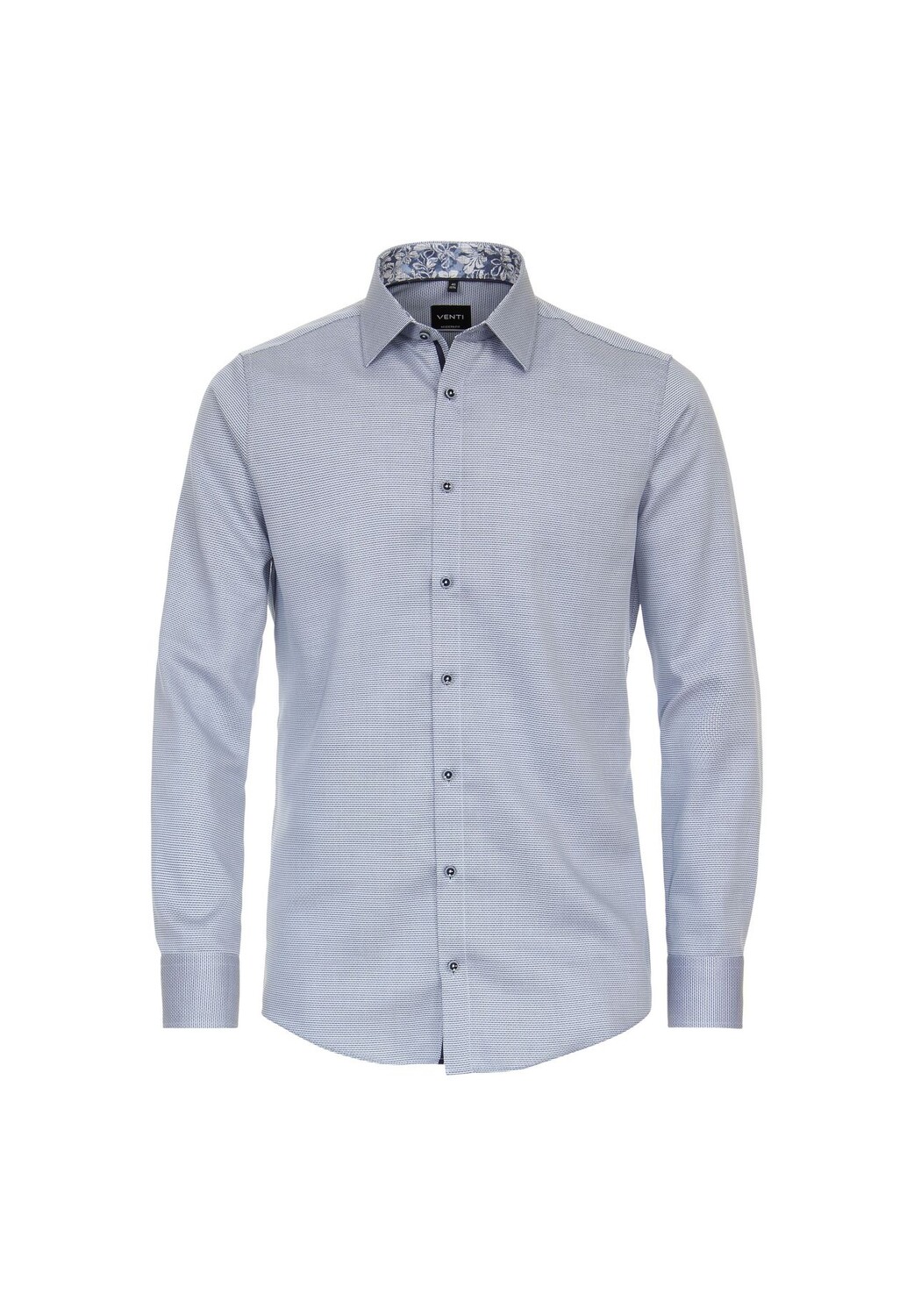 Мужская деловая рубашка однотонного современного кроя Venti, светло-синий
Мужская деловая рубашка однотонного современного кроя Venti, светло-синий