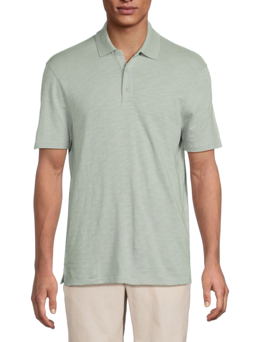 Однотонное поло с коротким рукавом Vince, цвет Marina Blue
Однотонное поло с коротким рукавом Vince, цвет Marina Blue